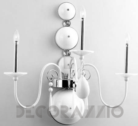 Светильник настенный накладной (Бра) Illuminati Lighting Regina - MB8048-3A white