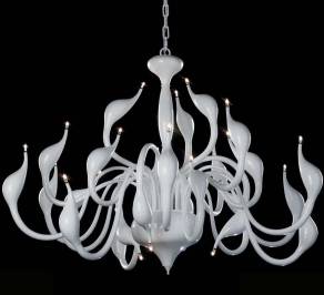 Светильник  потолочный подвесной (Люстра) Illuminati Lighting Meta Swan, MD8098-18A white