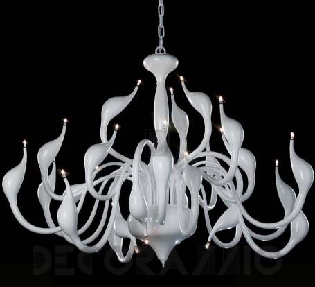 Светильник потолочный подвесной (Люстра) Illuminati Lighting Meta Swan - MD8098-18A white