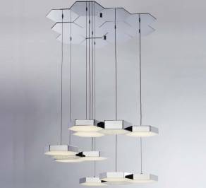 Светильник  потолочный подвесной (Люстра) Illuminati Lighting Water Cube, MD13003032-12A