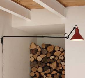 Светильник  настенный накладной (Бра) Lampe Gras Classic Lamps, 213BL-RED CONIC