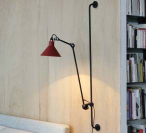 Светильник  настенный накладной (Бра) Lampe Gras Classic Lamps, 214BL-RED CONIC