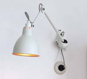 Светильник  настенный накладной (Бра) Lampe Gras Classic Lamps, 222WH-WH-COP ROUND