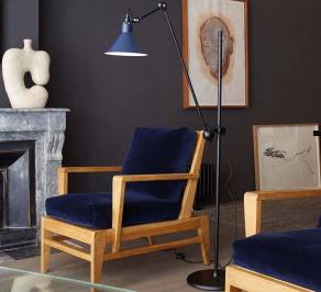 Светильник  напольный (Торшер) Lampe Gras Classic Lamps, 215-L BL-BLUE CONIC-L