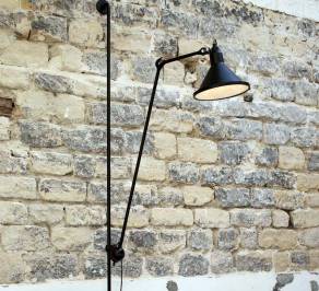 Светильник уличный настенный накладной (Бра) Lampe Gras XL Outdoor Lamps, 214-XL BL-BL CONIC-XL