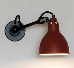 Светильник  настенный накладной (Бра) Lampe Gras Classic Lamps, 304BL-RED ROUND