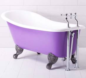 Ванна из литьевого мрамора Traditional Bathrooms Mineralguss, ALB.SB5.CPpurple