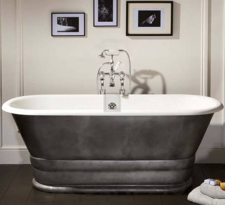 Ванна из литьевого мрамора Traditional Bathrooms Mineralguss - ALB.DL4PLgray