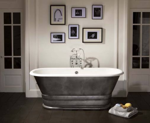 Ванна из литьевого мрамора Traditional Bathrooms Mineralguss - ALB.DL4PLgray