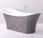 Ванна из литьевого мрамора Traditional Bathrooms Mineralguss - ALB.APO1gray