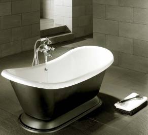 Акриловая ванна Traditional Bathrooms Aluminium & Acryl, BCEXC.PR.PL