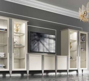 Модульная система хранения Vismara Design Desire, Modular-TV-Wall-Desire