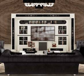 ТВ-аудио стойка Vismara Design Desire, The Wall-Nabuk-Desire