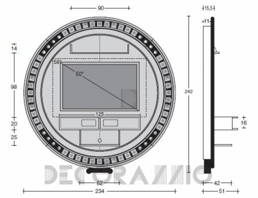 ТВ-аудио стойка Vismara Design Piramid - Stargate-Piramid