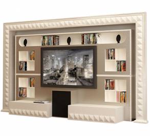 ТВ-аудио стойка Vismara Design Piramid, The Wall Piramid-1