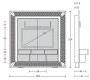 ТВ-аудио стойка Vismara Design Mosaik - The Frame Mosaik-1