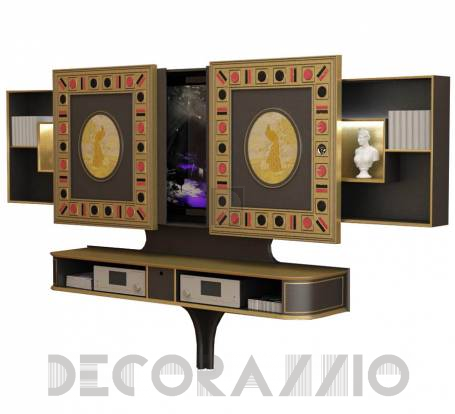 ТВ-аудио стойка Vismara Design Glass Eyes - Sliding-Glass-Eyes-1