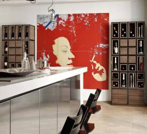 Комплект в кухню Volpi Contemporary Wallis, W008G