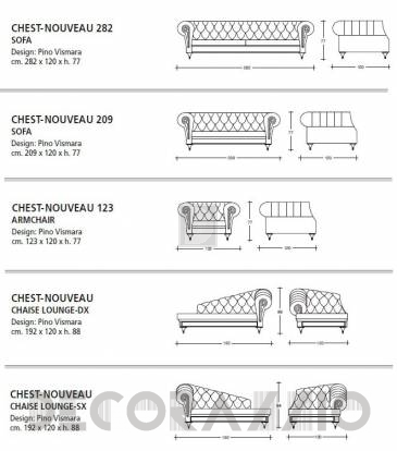 Кресло Vismara Design Baroque - Armchair-123-Baroque