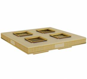 Кофейный, журнальный столик Vismara Design Art Deco, coffee-table-4w-art-deco