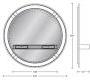Зеркало навесное Vismara Design Desire - stargate-big-mirror-desire