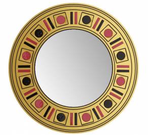 Зеркало навесное Vismara Design Glass Eyes, body-round-mirror-glass-eyes