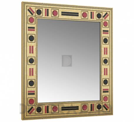 Зеркало навесное Vismara Design Glass Eyes - frame-120-mirror-glass-eyes