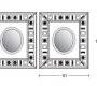 Зеркало навесное Vismara Design Glass Eyes - oval-mirror-glass-eyes-2