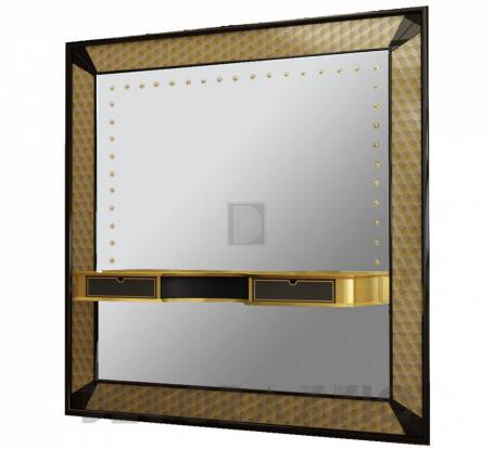 Зеркало навесное Vismara Design Mosaik - the-frame-big-mirror-mosaik