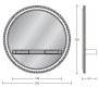 Зеркало навесное Vismara Design Classic - stargate-big-mirror-classic