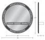 Зеркало навесное Vismara Design Piramid - stargate-big-mirror-piramid