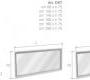 Зеркало для ванной Falper Mirrors - DXT_90x75