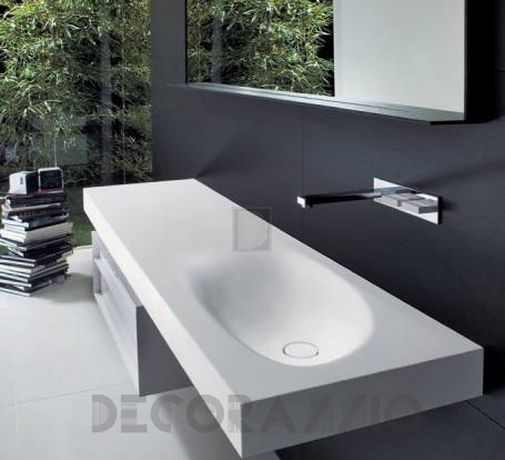 Подвесная раковина Falper Integrated Tops - shape_h10_93x48x10