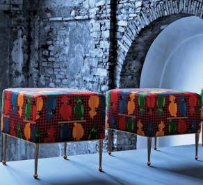 Пуф Creazioni Ottomans and Benches, CR/3709