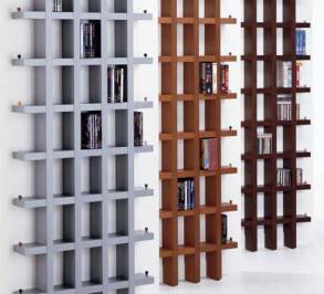Стеллаж Vismara Design CD-DVD Rack, dvd-box-by-box