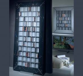 Полка навесная Vismara Design CD-DVD Rack, cd-dvd-the-frame-214
