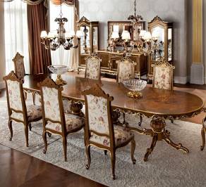 Комплект в столовую Modenese Gastone Casanova, casanova-set-11