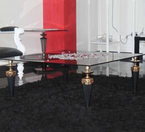 Кофейный, журнальный столик Euroluce Julienne, Julienne_90-50