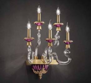 Светильник  настенный накладной (Бра) Euroluce Barocco Axis, BAA1FGB_C