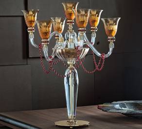 Светильник  настольный (Настольная лампа) Euroluce Claire, CF6_1SGTr