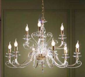 Светильник  потолочный подвесной (Люстра) Euroluce Alicante, AlL6_3SGTr