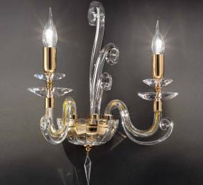Светильник  настенный накладной (Бра) Euroluce Alicante, AlA1SGTr