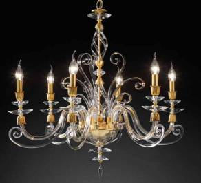 Светильник  потолочный подвесной (Люстра) Euroluce Alicante Satin, AlSL3SGTr