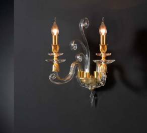 Светильник  настенный накладной (Бра) Euroluce Alicante Satin, AlSA1SGTr