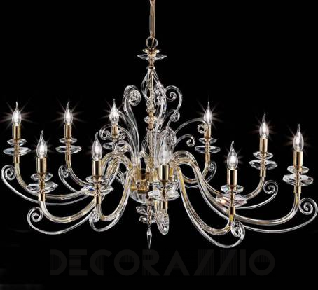 Светильник потолочный подвесной (Люстра) Euroluce Alicante Oval - AlOL10_120