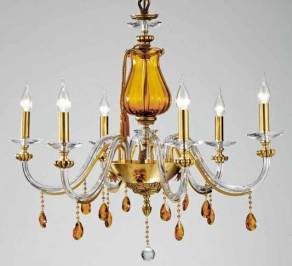 Светильник  потолочный подвесной (Люстра) Euroluce Flora, FL3SGAm