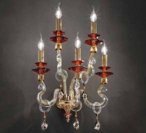 Светильник  настенный накладной (Бра) Euroluce Elsa Special Edition, ElSEA1FSG