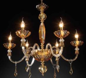 Светильник  потолочный подвесной (Люстра) Euroluce Bloom, BlL3SGAm