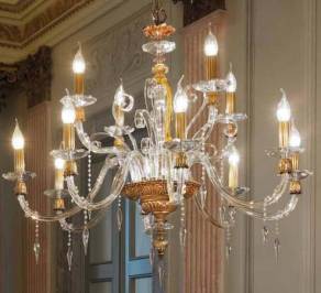 Светильник  потолочный подвесной (Люстра) Euroluce Midha Alicante, MAL6_3FG