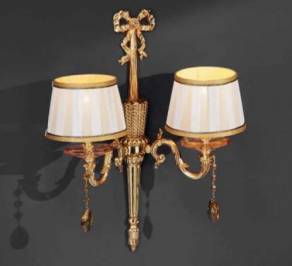 Светильник  настенный накладной (Бра) Euroluce Impero, ImAF1LFGAm